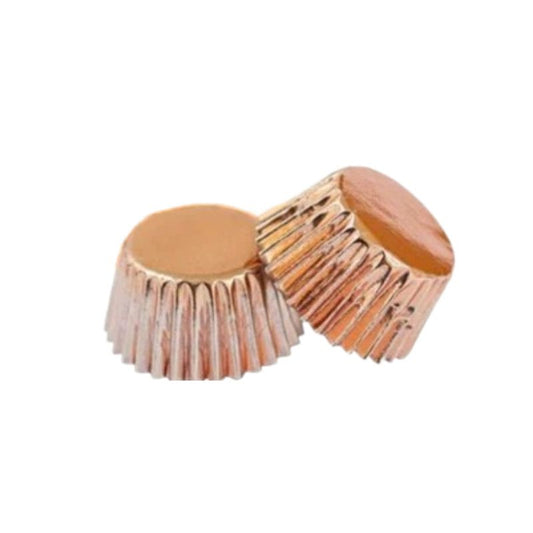 Forminhas Papel Rose Gold 2...