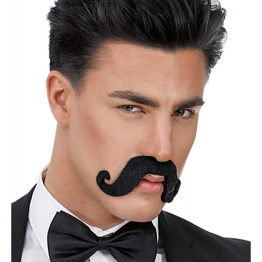 Bigode Grande com Adesivo