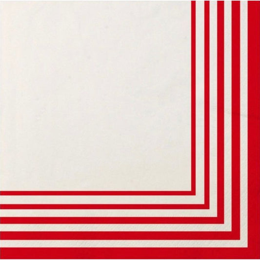 Guardanapos Risca Vermelha