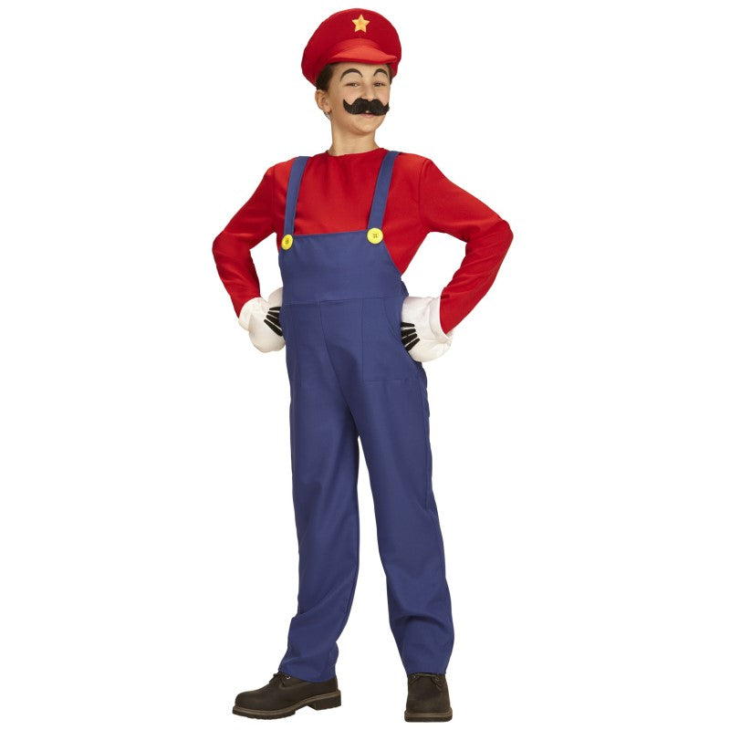 Fato Super Mário 5-7 Anos
