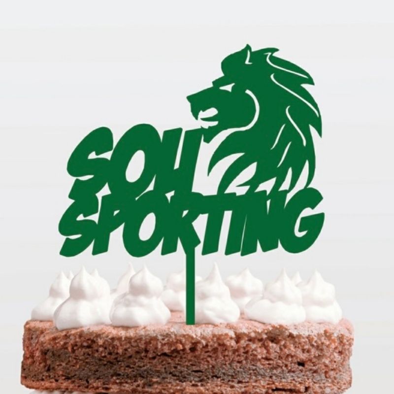 Topo de Bolo Sou Sporting