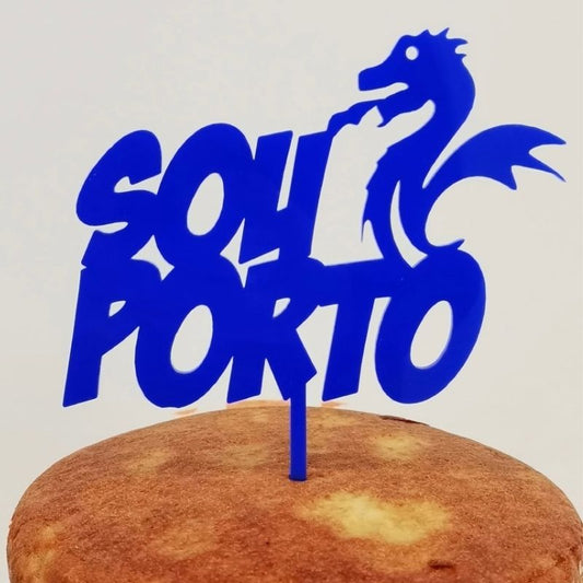 Topo de Bolo Sou Porto