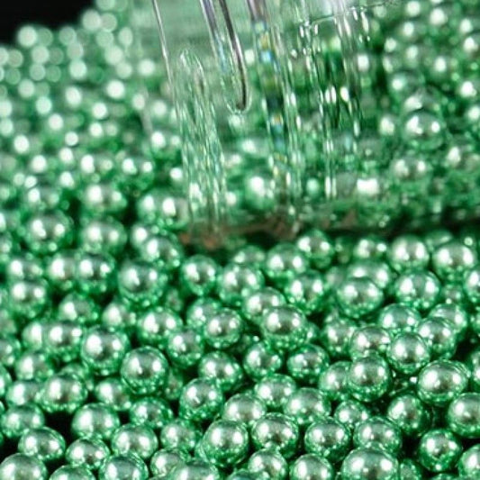 Pérolas Metalizadas Verde