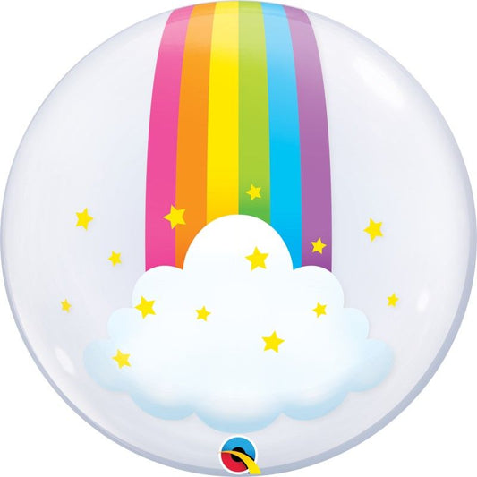 Balão Arco-íris Nuvens