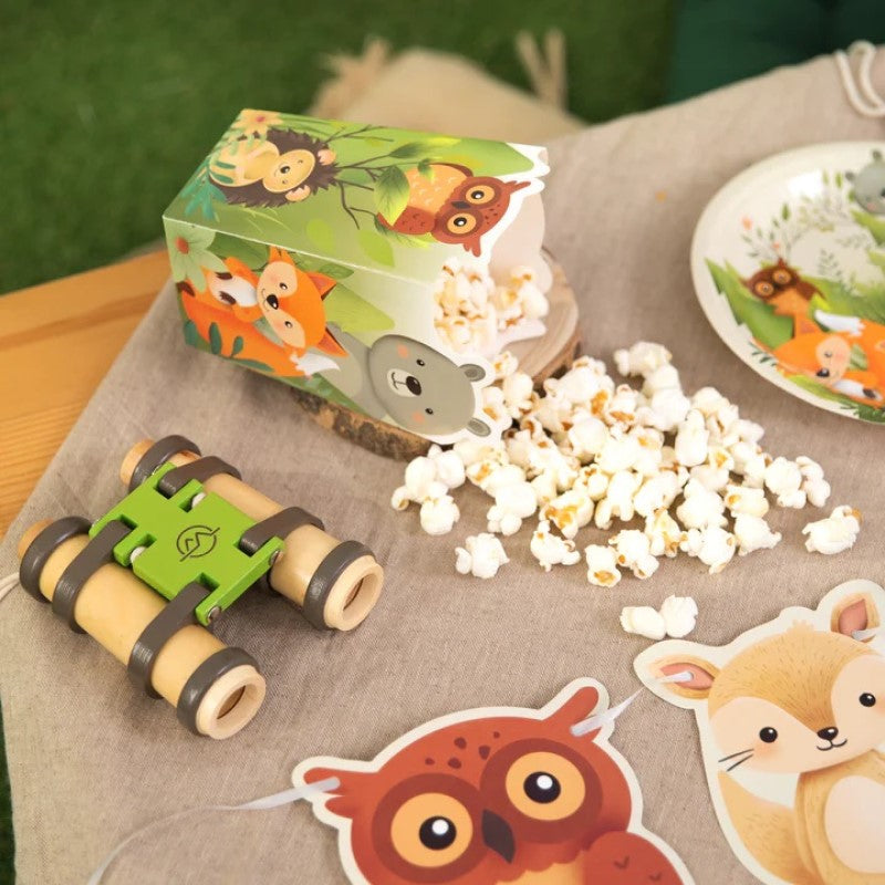 Caixa de Pipocas Animais do Bosque