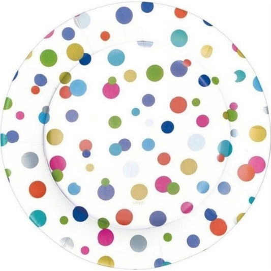 Pratos Confettis 26cm