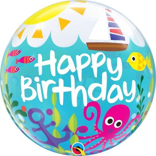 Balão Bubble Birthday Marit...