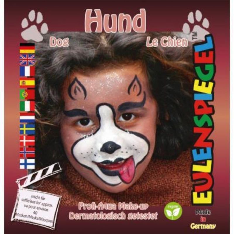 Kit de Pintura Facial Cão
