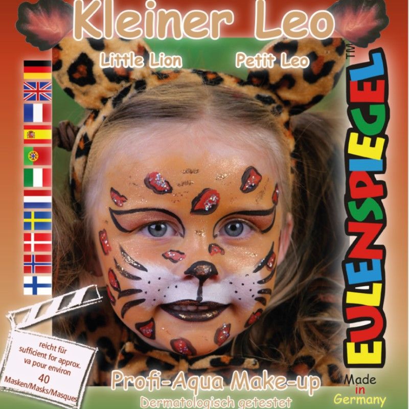 Kit Pintura Facial Pequeno Leão