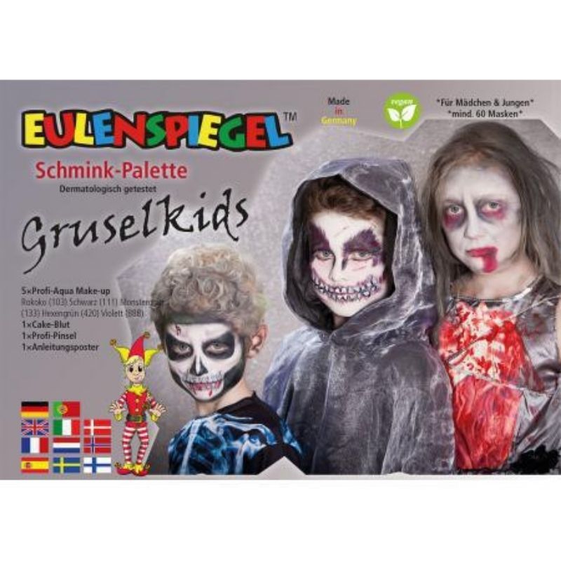 Kit de Pintura Facial Assustador