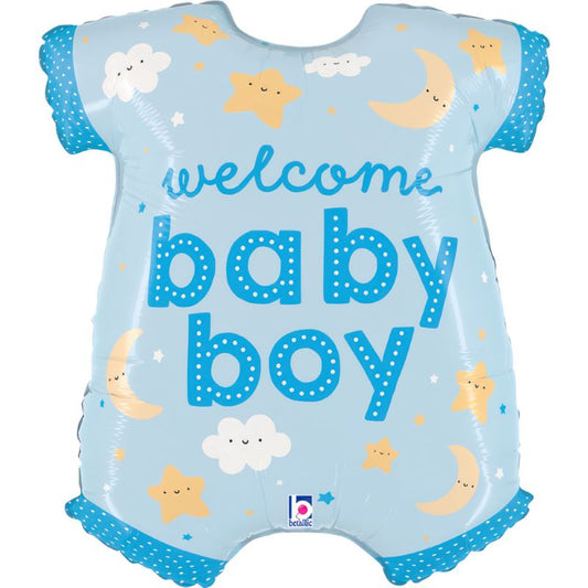 Balão Babygrow Azul 50x58cm