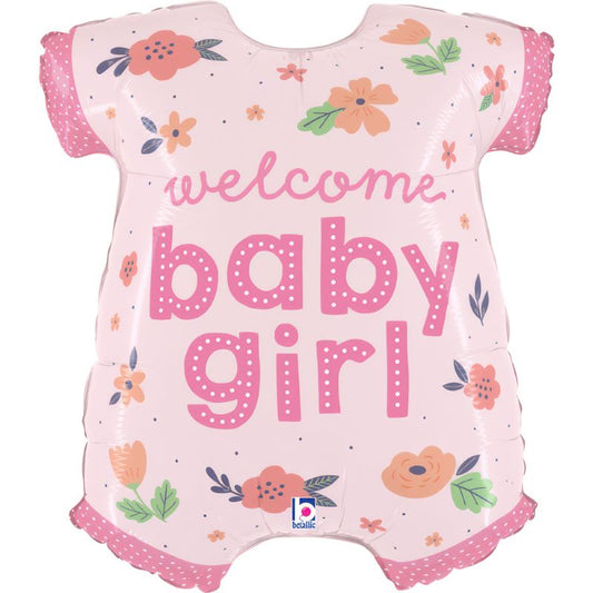 Balão Babygrow Rosa 50x58cm