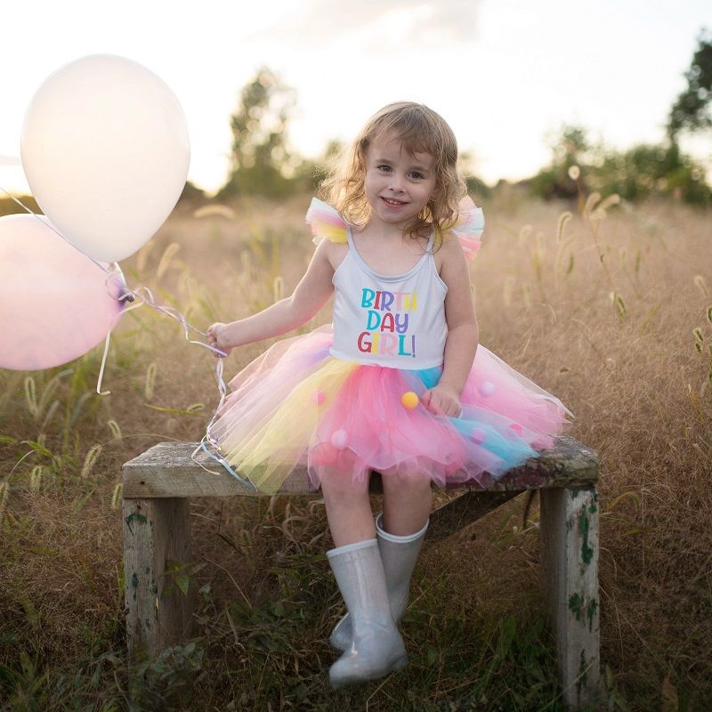 Vestido Birthday Girl