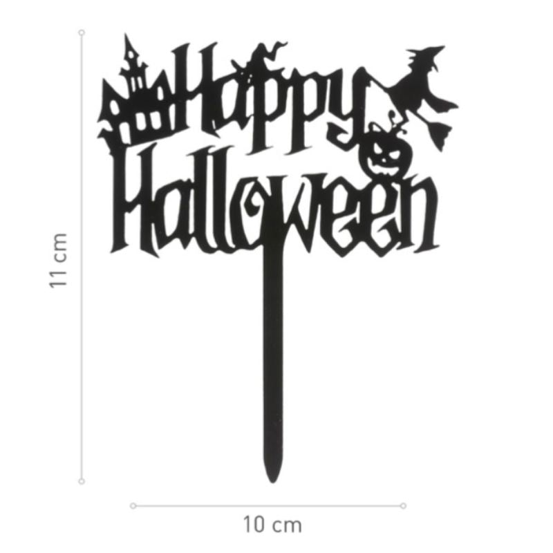 Topo bolo happy halloween