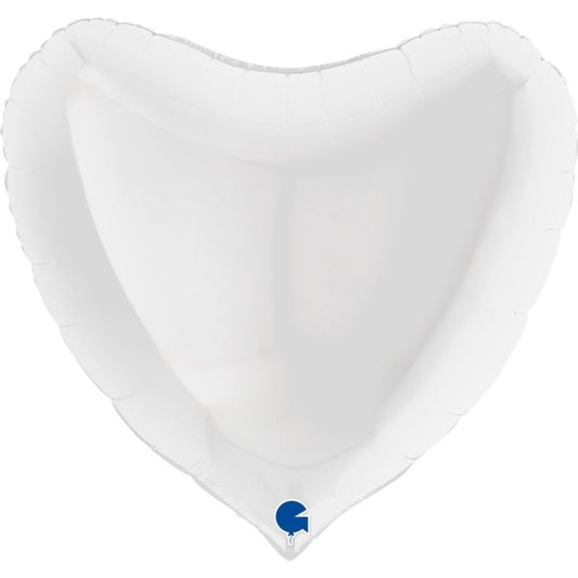 Balão Coração Branco 91cm