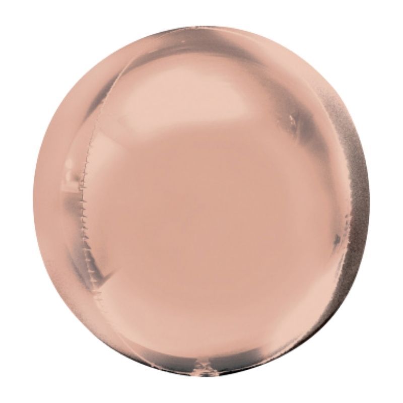 Balão Esfera Rose Gold 38x40cm