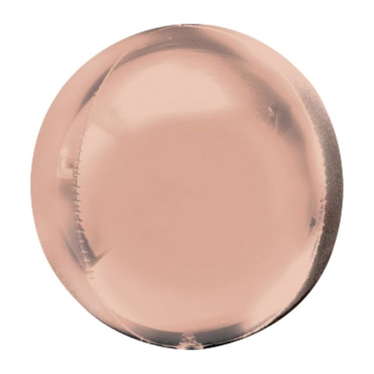 Balão Esfera Rose Gold 38x40cm