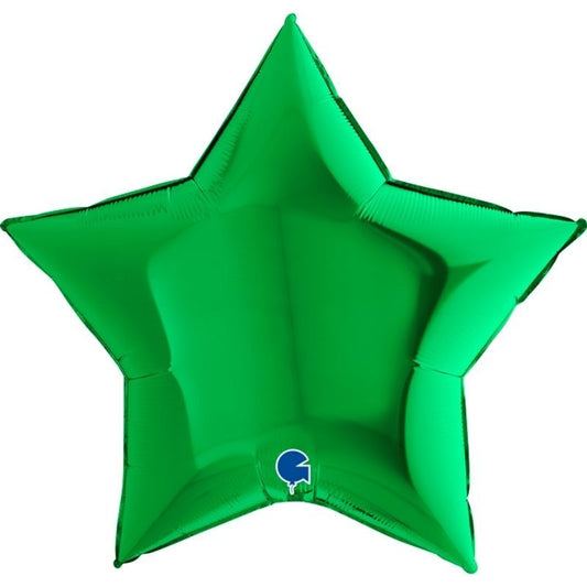 Balão Estrela Verde 91cm