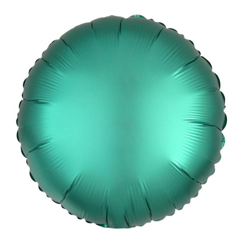 Balão Redondo Verde Jade Acetinado 46cm