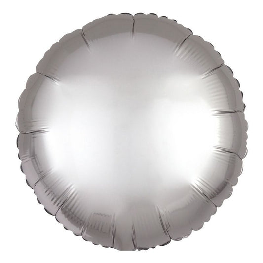 Balão Redondo Platina Aceti...