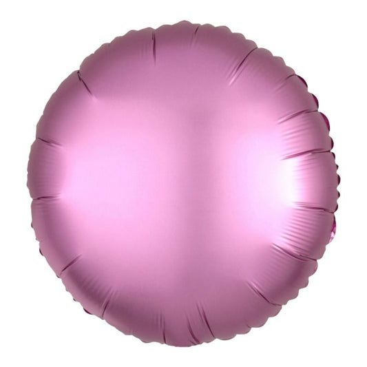 Balão Metálico Redondo Rosa...