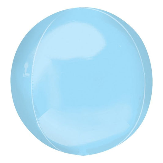 Balão Orbz Azul Bebé