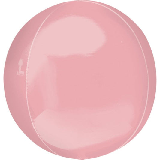 Balão Orbz Rosa Pastel