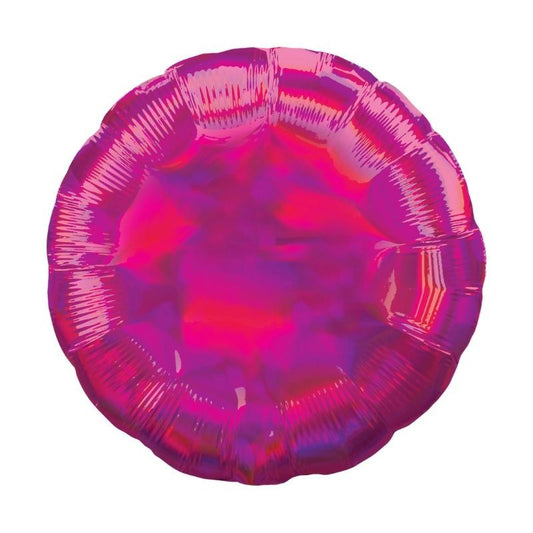 Balão Redondo Magenta Iride...