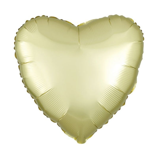 Balão Coração Amarelo Paste...