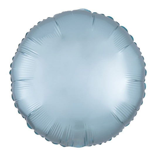 Balão Redondo Azul Pastel A...