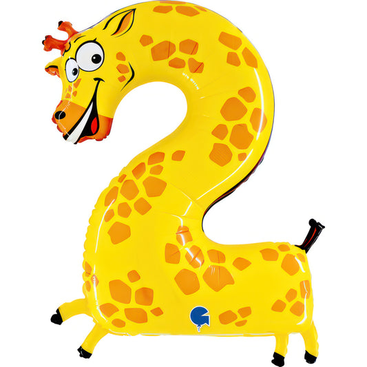 Balão Metálico #2 Girafa 69...