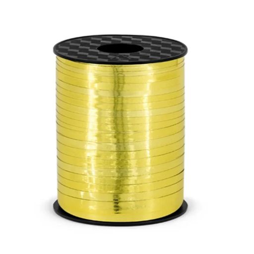 Fita Dourado Brilhante p/ Balões