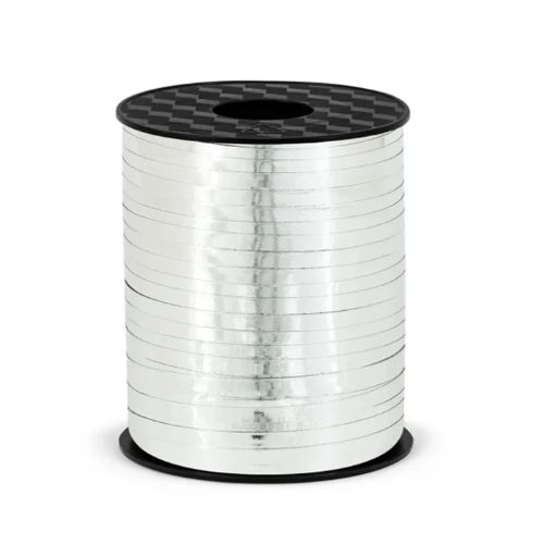 Fita Prateado Brilhante p/ Balões