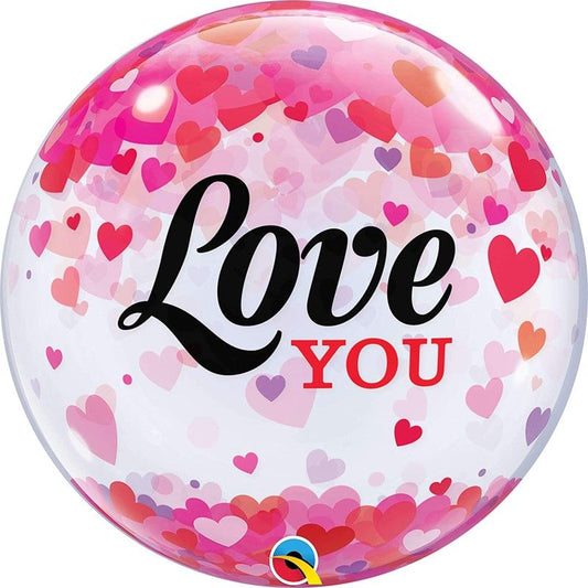 Balão Bubble Love You Confe...