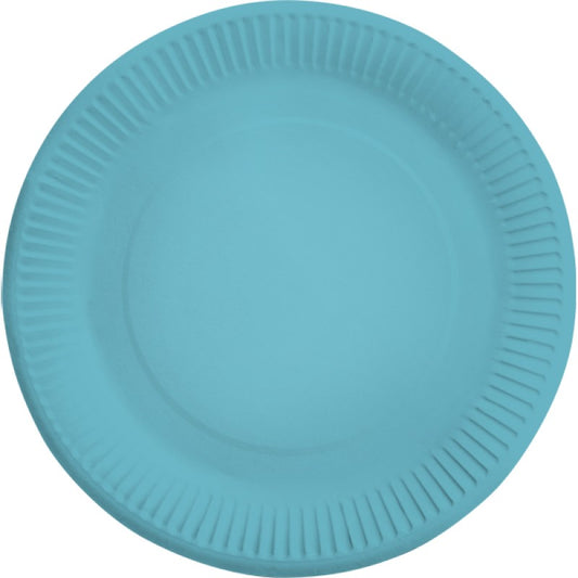 Pratos Azul Turquesa 23cm