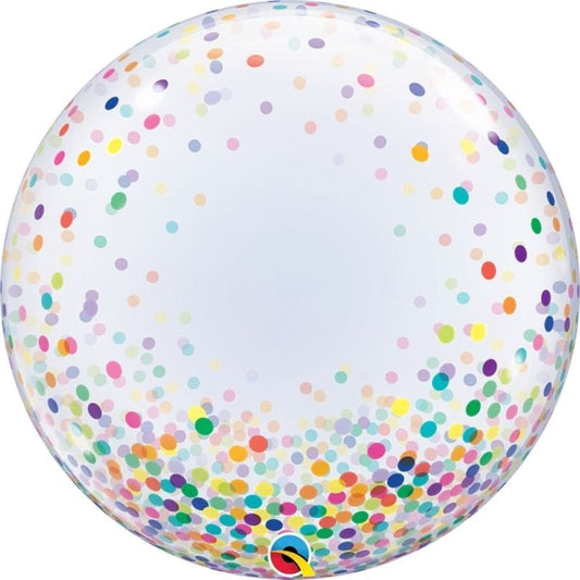 Balão Deco Bubble Confettis...