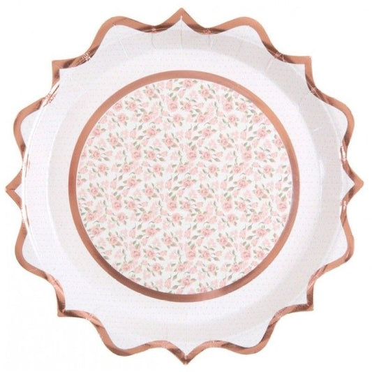 Pratos Rose Gold Bailarina ...