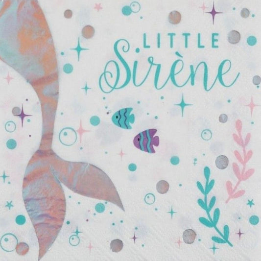 Guardanapos Sereia 33cm