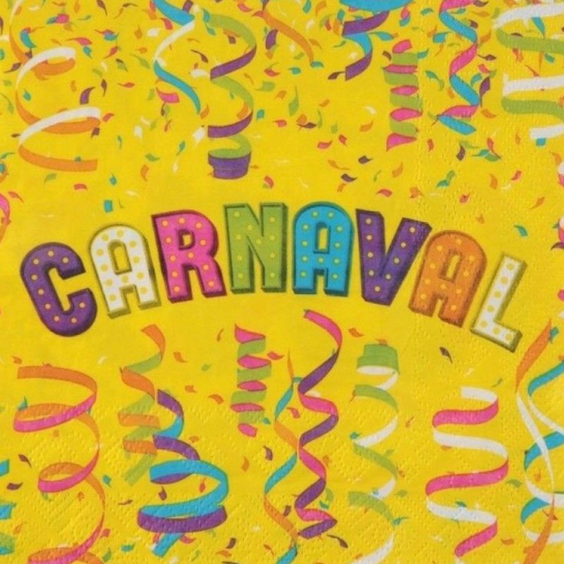 Guardanapos Carnaval 33cm