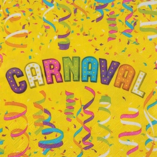 Guardanapos Carnaval 33cm