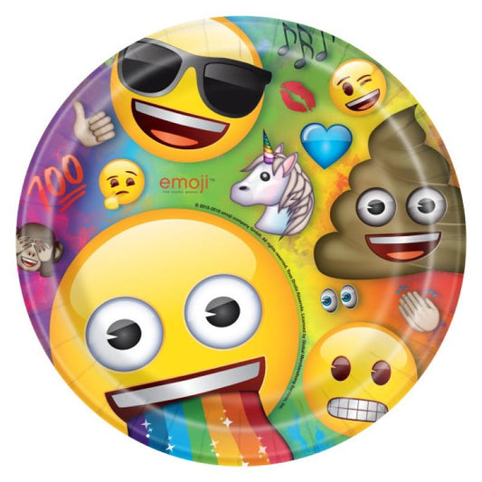 Pratos Emojis 23cm