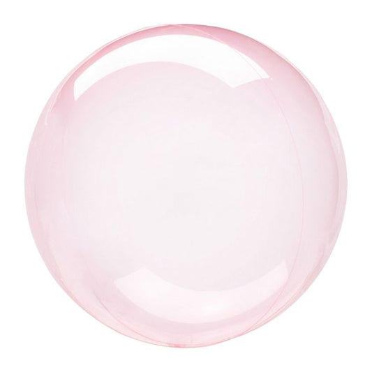 Balão Clearz Cristal Rosa 46cm