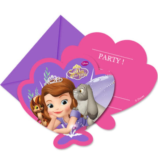 Convites Princesa Sofia