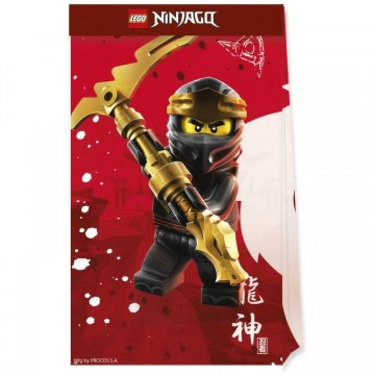 Sacos Festa Lego Ninjago 4pc