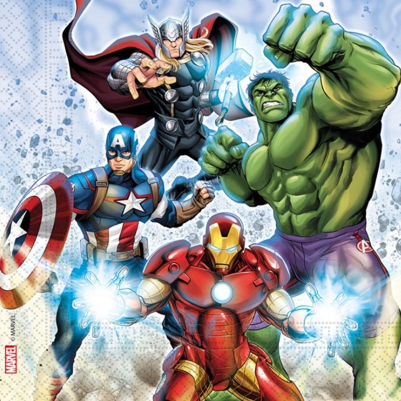 Guardanapos Avengers 33cm