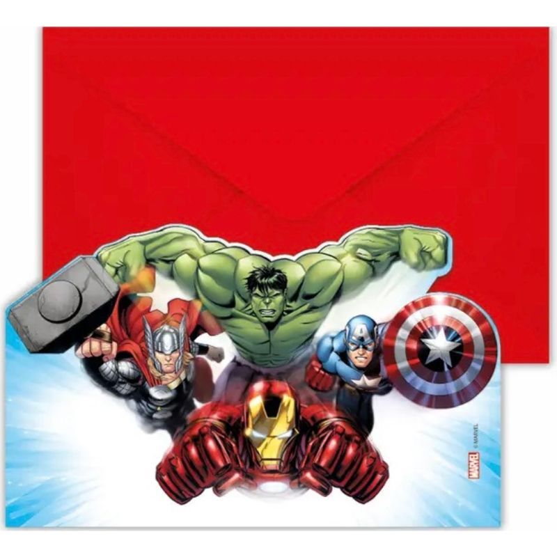 Convites Avengers