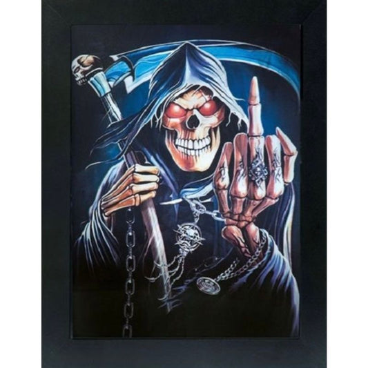 Quadro 3D Caveira