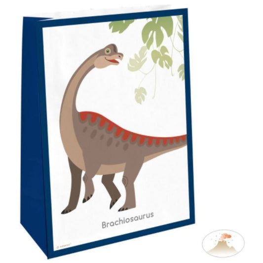 Sacos com Stickers Dinossauros