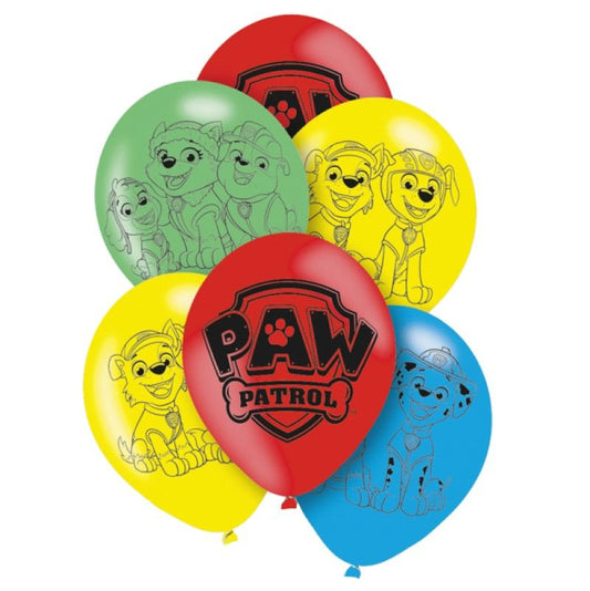 Balões Látex Paw Patrol