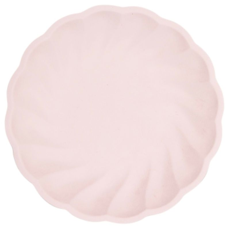 Pratos rosa bebé 22.9cm